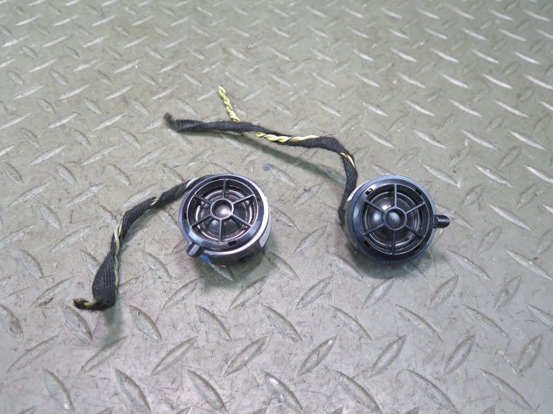 2015-2025 PORSCHE MACAN LEFT & RIGHT SIDE AUDIO TWEETER SPEAKER 7PP035411D SET
