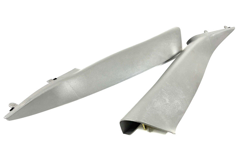 1999-2006 Silverado Sierra Suburban Tahoe A Pillar Cover Trim Pair Light Gray