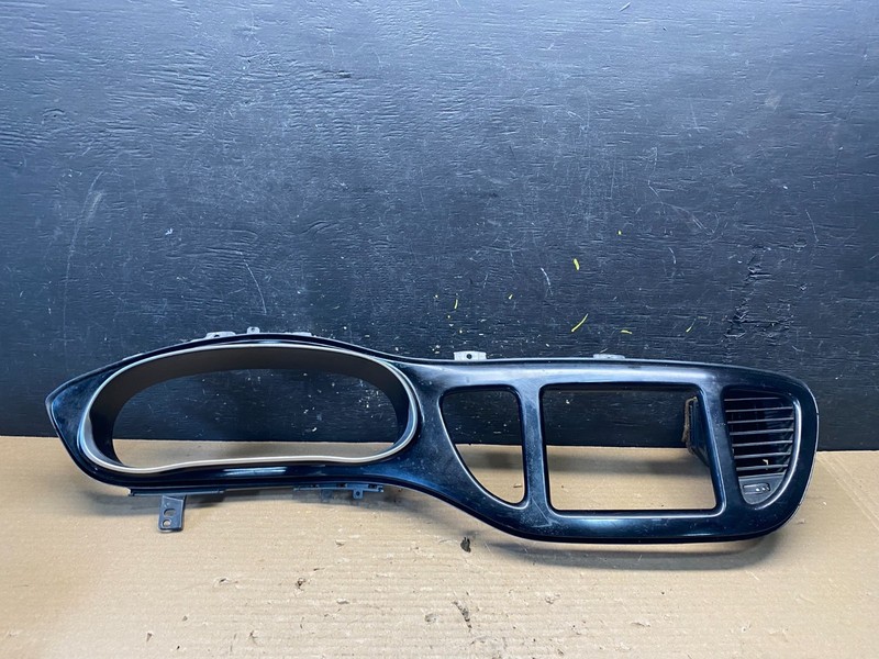 2013 to 2016 Dodge Dart Dash Speedometer Cluster Radio Trim Bezel Black S3124 DG