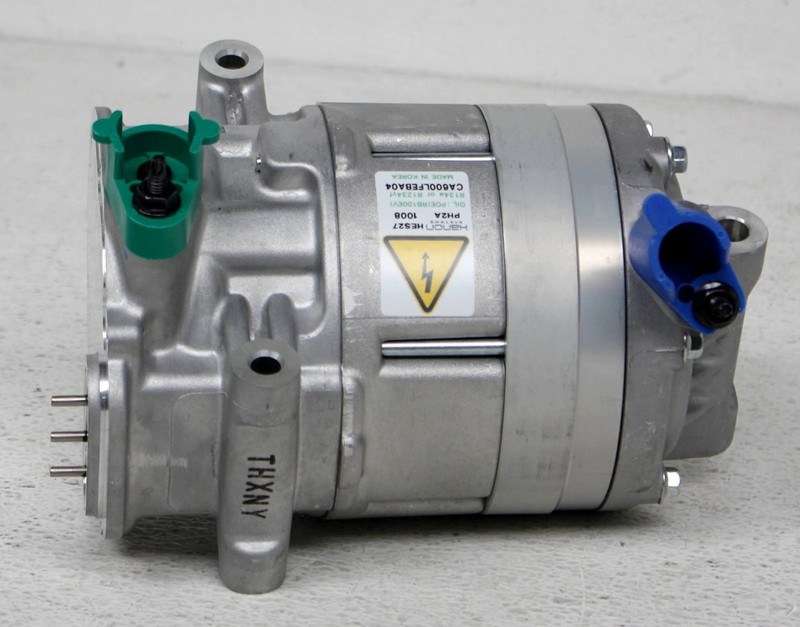 OEM A/C Compressor For Kia Optima, Hyundai Sonata Hybrid 97729-E6000, Mount Chip