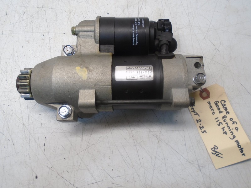 F3 Mercury OEM Quicksilver Starter Motor Assembly 881368T2