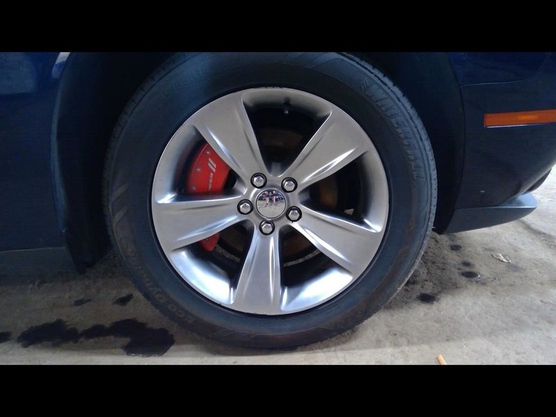Rim Wheel 18x7-1/2 Alloy 5 Spoke Satin Carbon Finish Fits 15-22 CHALLENGER 15843