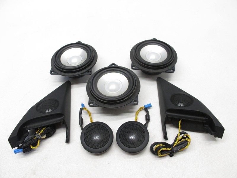 04-10 BMW E64 650i 645Ci M6 CONVERTIBLE LOGIC 7 SPEAKER SET OEM 120424