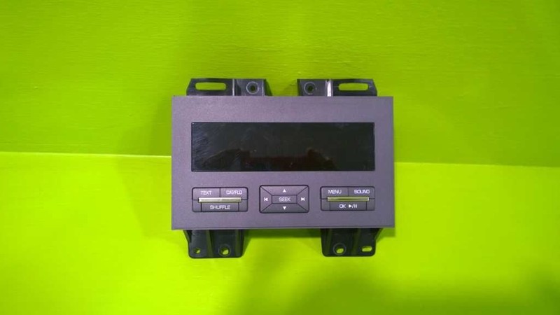 09 LINCOLN MKS 3.7L AT RADIO DISPLAY SCREEN OEM 2597-4