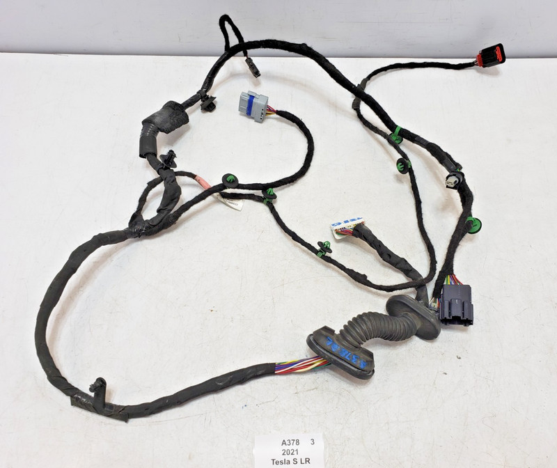 ✅ 2021-2025 OEM Tesla Model S Rear Left Driver Side Door Wire Wiring Harness