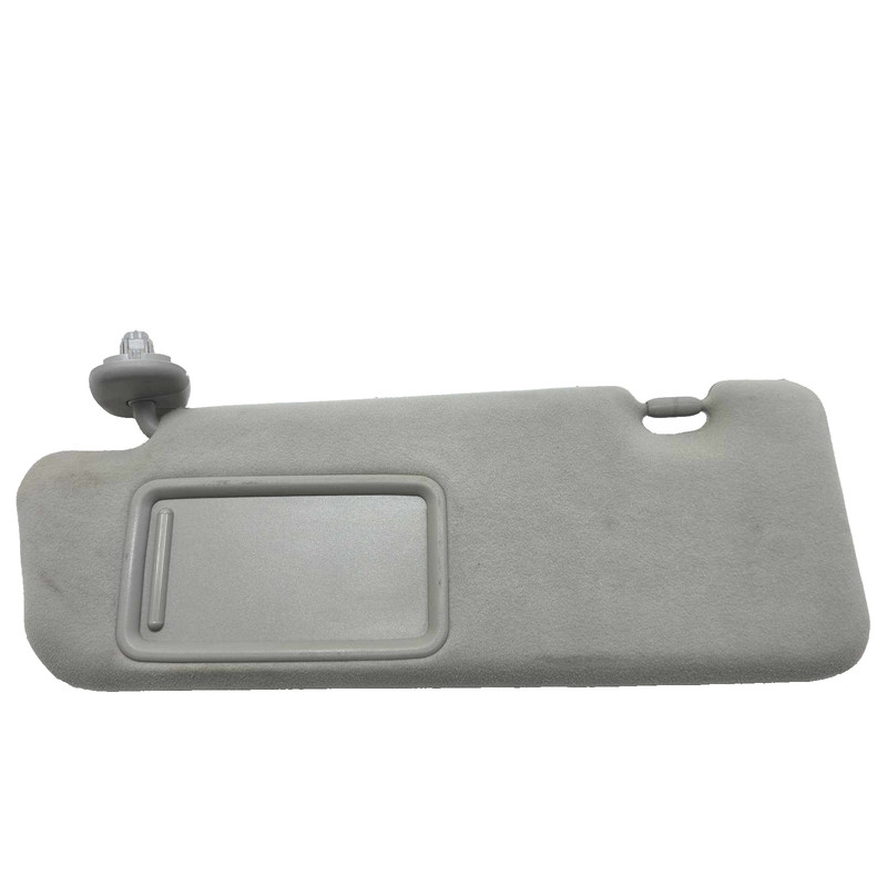 Toyota Prius LH Driver illuminated Sun Visor Assembly Gray 2011 P/N 7432047220B0