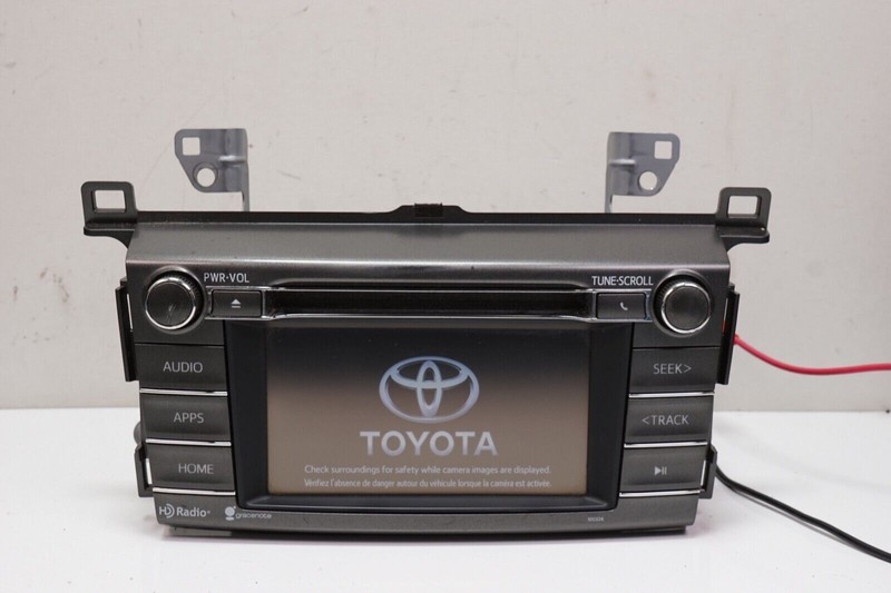 TOYOTA RAV4 Radio AM-FM CD Player Info Display Head Unit OEM 2014 2015