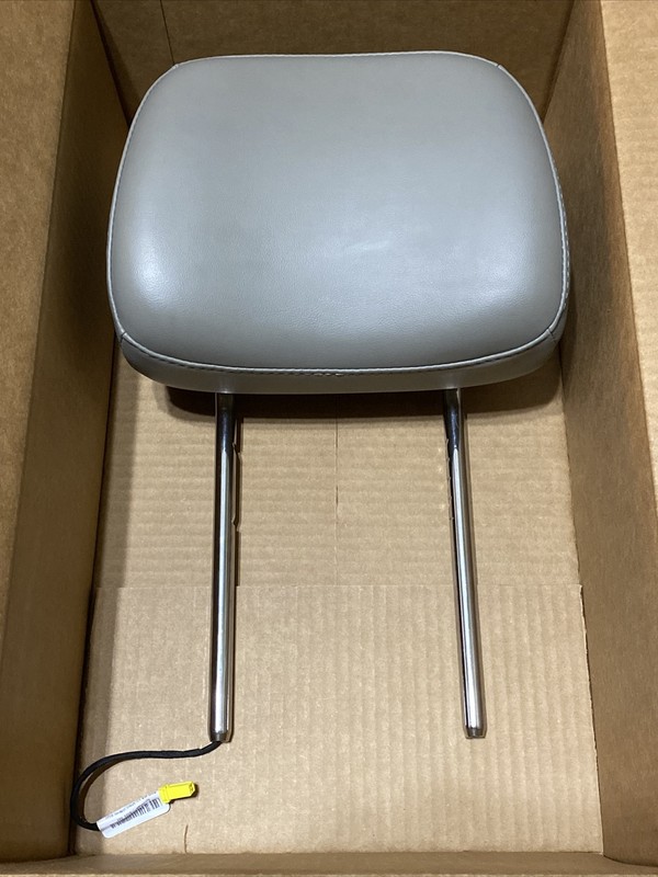 2011-2013 Dodge Durango Active Impact Front Seat Head Rest Headrest Gray D3