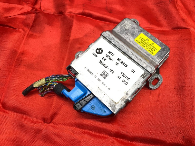 16-19 BMW F39 F48 i3 i8 X1 Center Console Safety Control Module Unit 51K OEM✅