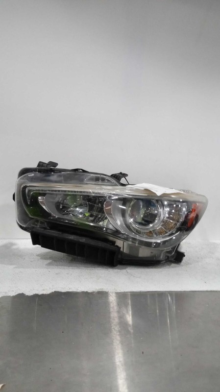 2014 INFINITI Q50 Left Headlight Assembly OEM 535490, 152K Miles, LED