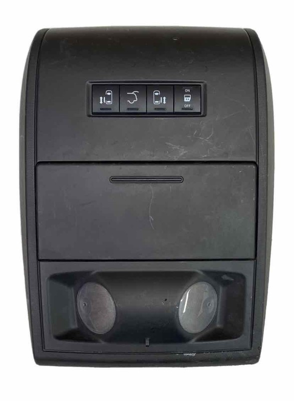 Dodge Caravan overhead console 11 20 front center roof doom light OEM 1JC92BD1AA