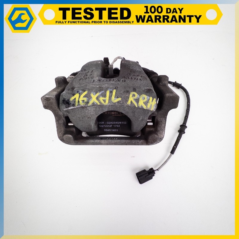 10-19 JAGUAR XJ RWD REAR RIGHT PASSENGER SIDE BRAKE CALIPER ASSEMBLY OEM