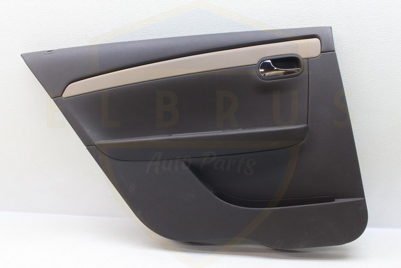 CHEVY MALIBU LT SEDAN 08 09 10 REAR DRIVER DOOR TRIM PANEL CASHMERE COCOA OEM