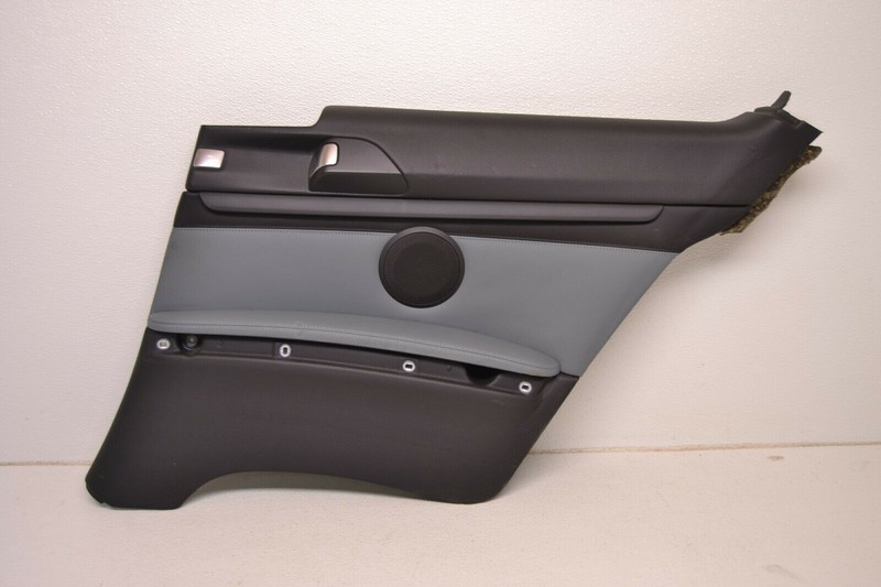 BMW E92 M3 Rear Right Quarter Door Panel Palladium Silver Leather Oem 2008-2013