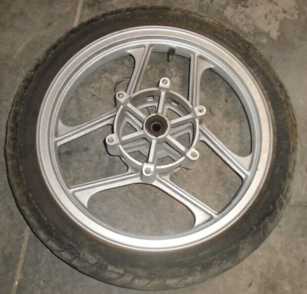 2004 Kawasaki EX250 EX 250 J EX250J Ninja Front Rim Wheel Tire Rotor 100/80-16