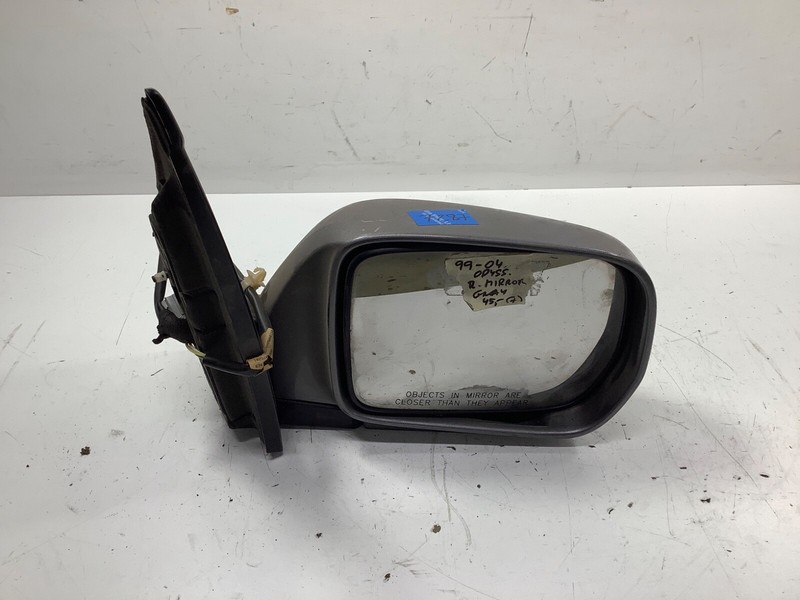 99-04 Honda Odyssey Right Passenger Door Mirror Assy. Gray 76200-S0X-A01ZD OEM