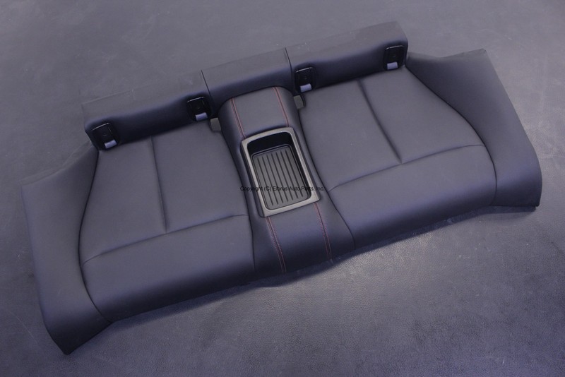 BMW 435i F32 COUPE 14 15 16 REAR LOWER BOTTOM SEAT CUSHION LEATHER BLACK OEM