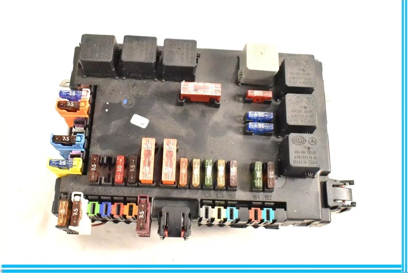 10-13 Mercedes W221 S400 S63 AMG Rear Sam Fuse Box Relay Module Control OEM