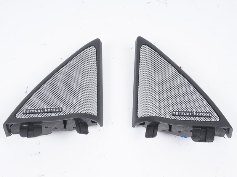 2013 2014 MERCEDES E350 COUPE LEFT & RIGHT DOOR SPEAKER TWEETER TRIM HARMAN