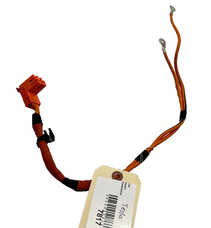 2020-2022 TESLA MODEL Y PENTHOUSE CHARGER OUTPUT TO DC CABLE WIRE HARNESS OEM