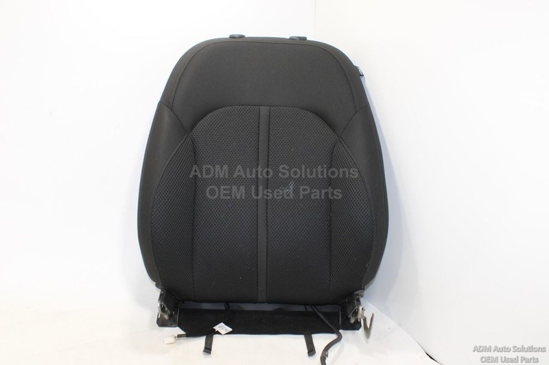 2016-20 KIA OPTIMA DRIVER LEFT FRONT SEAT UPPER CUSHION COVER BLACK CLOTH OEM