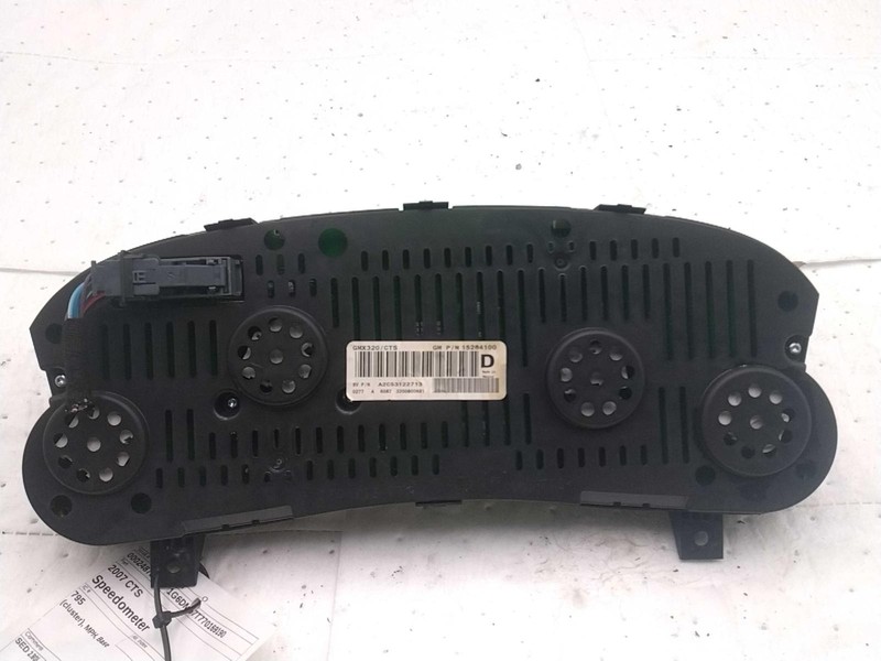 2007 Cadillac CTS Speedometer Gauge OEM Black 113k Miles NJ25-24873-625041