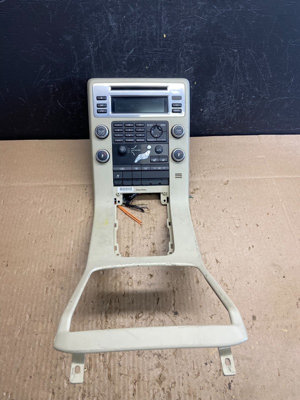 2008-2011 Volvo S80 XC70 Climate Control Radio Bezel Panel Trim Oem ac9238 DG