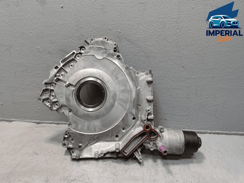 AUDI Q7 2017-2019 3.0L V6 ENGINE REAR SEALING FLANGE COVER PLATE OEM
