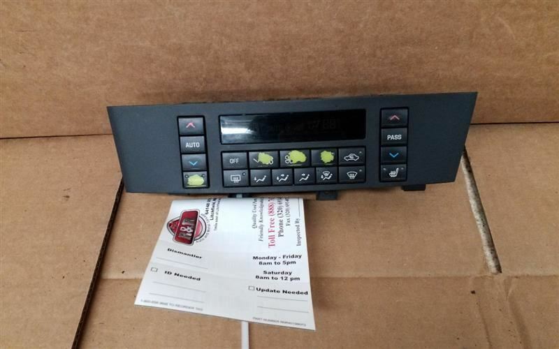 Temperature Control CJ2 Heated Seat Opt KA1 Fits 05-09 ALLURE 223176