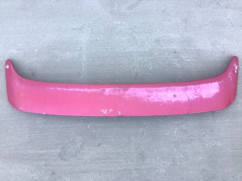 92-96 Prelude Trunk Deck Lid Spoiler Luggage Gate Wing Non LED Red Used OEM