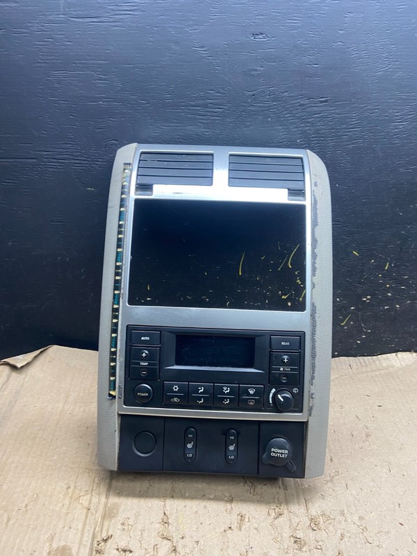2005-2009 Dodge Durango Heat AC Climate Temperature Control Radio Bezel X6493 DG