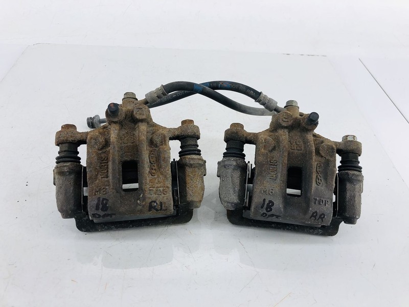 16-20 KIA OPTIMA FWD REAR RIGHT & LEFT SIDE ABS BRAKE CALIPER SET OF 2 OEM
