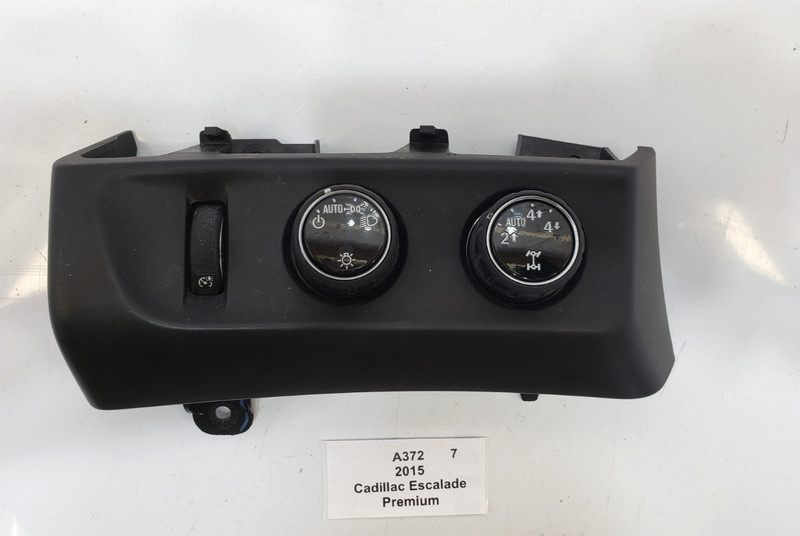 ✅ 15-20 OEM Cadillac Escalade Headlight Headlamp Control Switch Panel Black