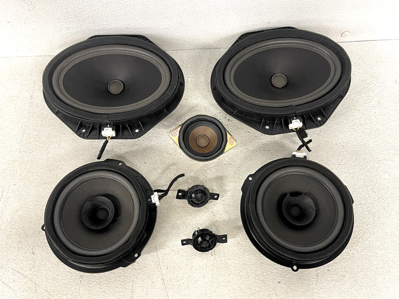⭐2015-2017 FORD F-150 FRONT & REAR SUBWOOFER TWEETER SPEAKER SET OEM LOT2569