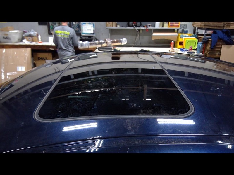 Complete Sun Roof Glass Tracks and Motor Coupe Fits 15-20 BMW M4 1497889