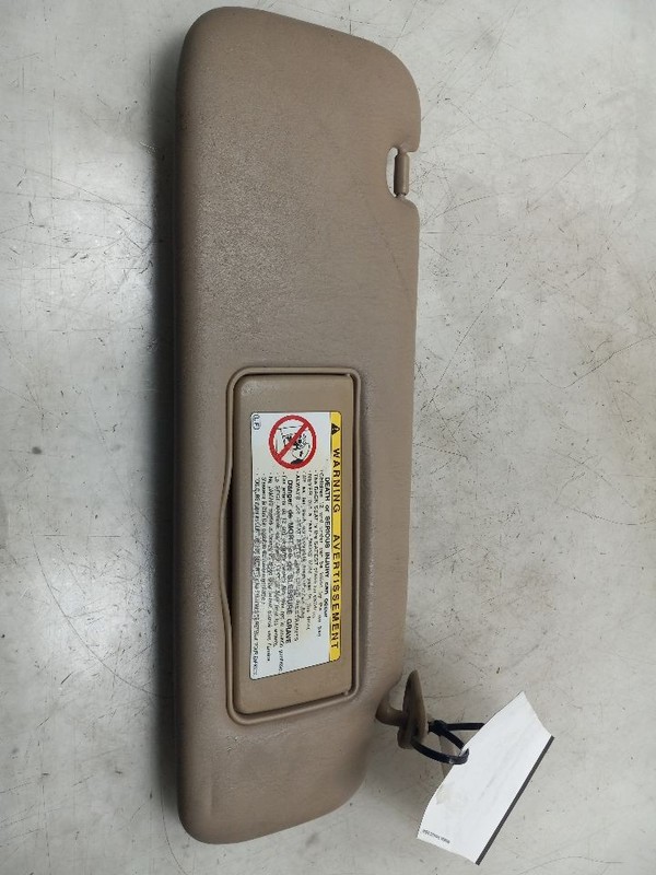 98-02 TOYOTA LANDCRUISER PASSENGER SIDE SUN SHADE VISOR
