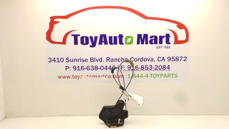02-06 TOYOTA CAMRY PASSENGER SIDE REAR DOOR LOCK ACTUATOR ASSEMBLY