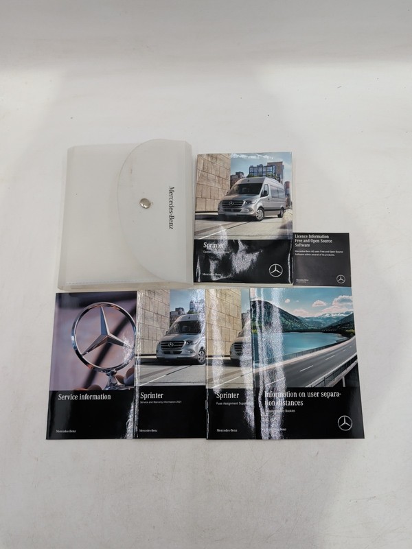 2021 MERCEDES BENZ Sprinter Truck Diesel Owners Operators Owner Manual