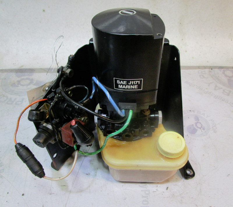 14336A9 Mercruiser Alpha One Gen II Trim Tilt Hydraulic Pump & Bracket 14336A6