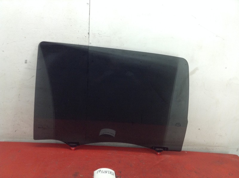 07-21 TOYOTA TUNDRA REAR LEFT DRIVER DOOR WINDOW GLASS OEM