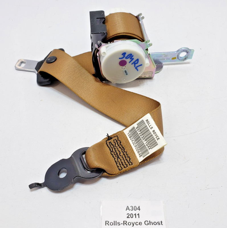 ✅ 2010-2014 OEM Rolls Royce Ghost RR4 Rear Left Driver Side Seatbelt Retractor