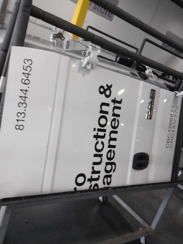2020 RAM ProMaster 2500 Van Right Rear Cargo Door White 98K Miles OEM