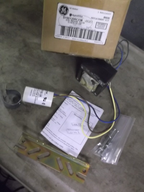 GE S150120RCEM High Pressure Ballast Reactor Kit *FREE SHIPPING*