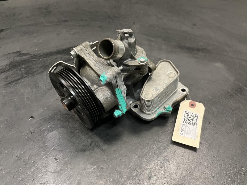 Engine Coolant Water Pump w/ Oil Cooler 2019 Chevrolet Equinox 12681171 18 - 21