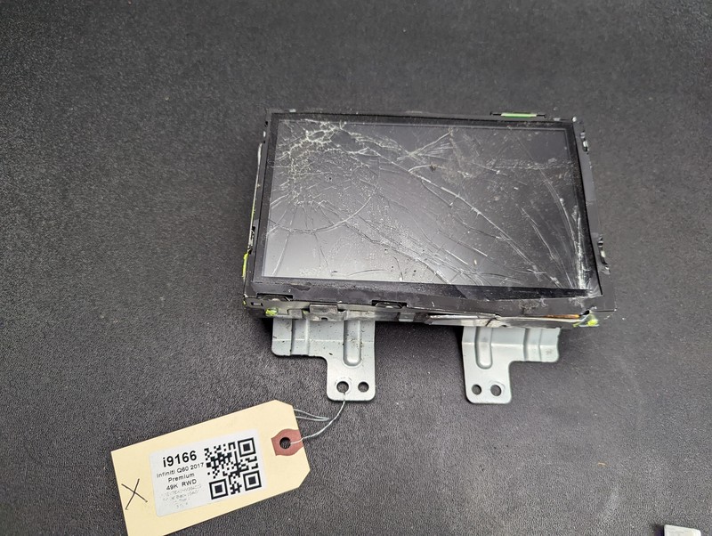 Info Display Screen 2017 Infiniti Q60 2016 2018. For Parts X