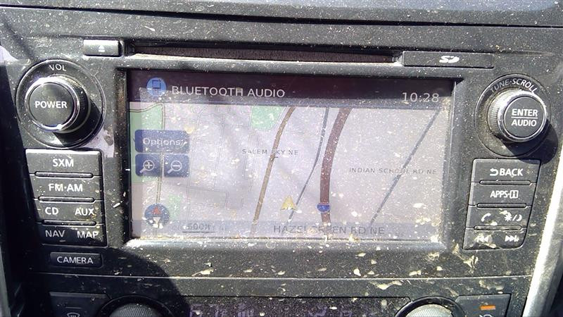 2015 Nissan Altima Navigation GPS Nav 259159HP0A Screen Menu Info Media Center