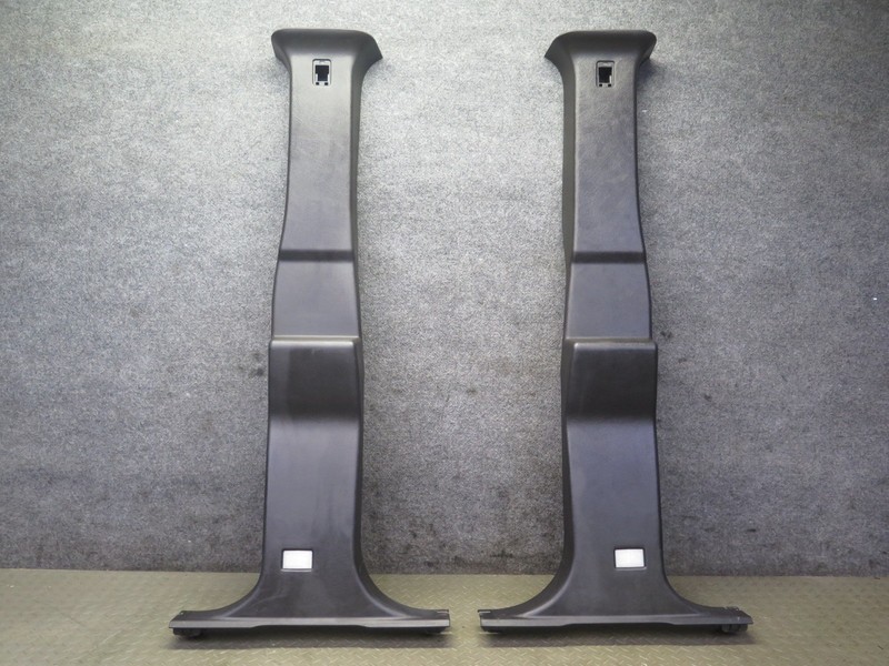 2003-2007 HUMMER H2 LEFT & RIGHT INTERIOR B PILLAR TRIM COVER PANEL SET OF 2