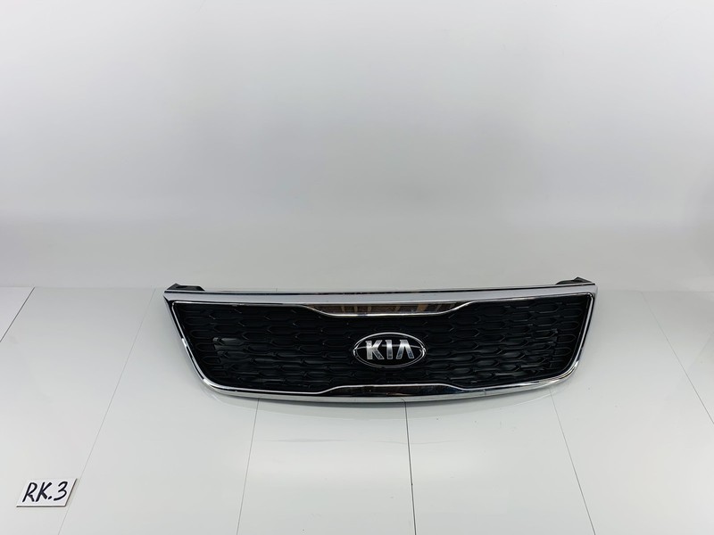 14-15 KIA SORENTO XM FRONT CENTER BUMPER RADIATOR GRILLE COVER CHROME OEM