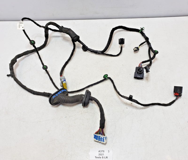 ✅ 21-25 OEM Tesla Model S Rear Right Passenger Door Wiring Harness Cable Wire