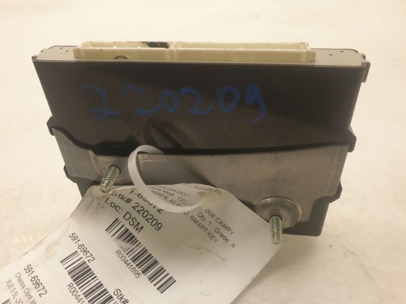 07-09 TOYOTA CAMRY XLE 3.5L FWD AT CHASSIS ECM ANTI-THEFT LOCKING CONTROL MODULE